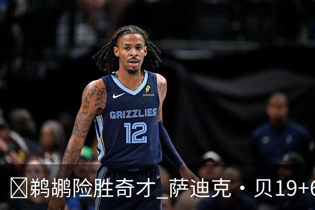 🏀鹈鹕险胜奇才 萨迪克·贝19+6 迪班萨伤退 特雷-杨11中1